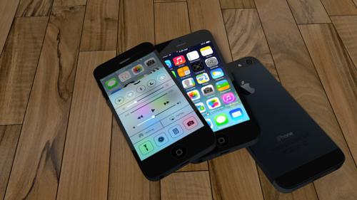 iPhone 5 with ios 7 preview image